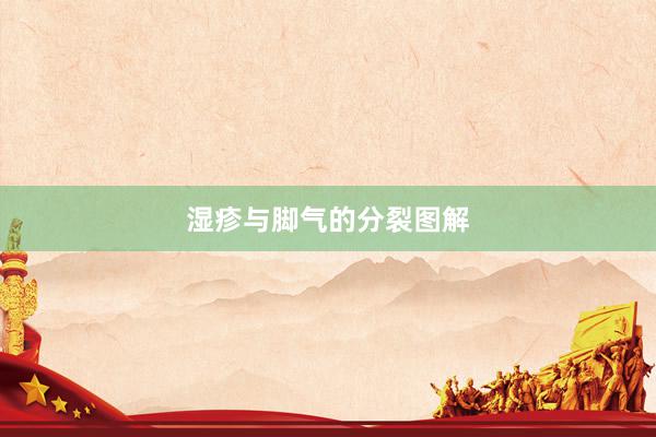 湿疹与脚气的分裂图解